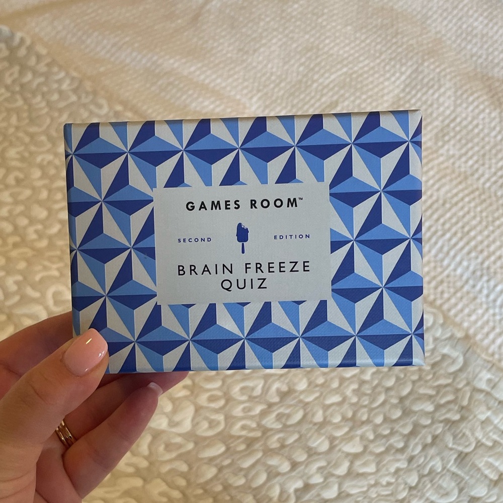 Game Room 2nd Edition Brain Freeze Quiz! Very fun family friendly game